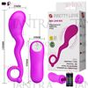 Dilatador anal y estimulador vaginal con 12 modos de vibración